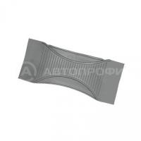 Коврик "AUTOPROFI перемычка" MAT-555 GY для всех ковров как 5 пр в комплект, ПВХ, 60х26см серый