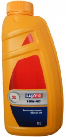Масло моторное LUXE SL 10w40 SG/CD 1л полусинтетическое