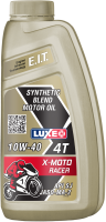 Масло моторное 4Т LUXE X-MOTO RACER 10w40 SJ /MA-2 1л полусинтетическое