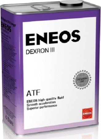Масло трансмиссионное ENEOS ATF DEXRON-III 4л синтетическое