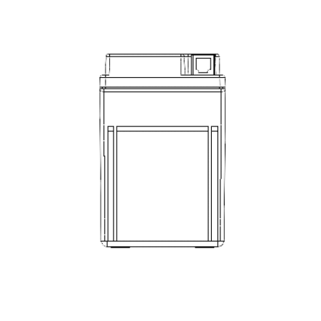 Аккумулятор WBR МОТО SMT12-5 (12V5Ah) обратная полярность (-+) 113*70*105