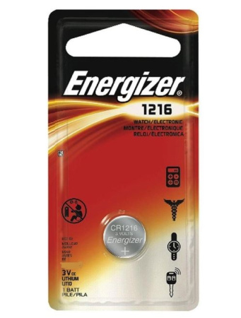 Элемент питания Energizer CR1216 Lithium BL1 E300843603