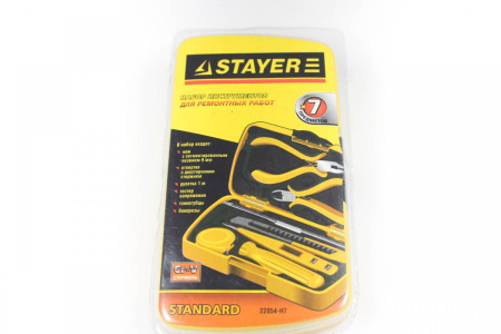 Набор инструментов Stayer "Standart" Х 22054-Н7 универсальный, 7 предметов