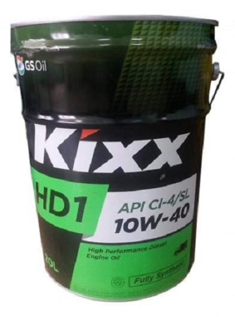 Масло моторное GS Kixx HD1 10w40 CI-4 20л синтетика