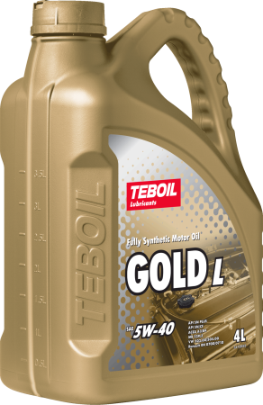 Масло моторное Teboil Gold L 5w40 SN+/CF/A3/B4 4л синтетическое