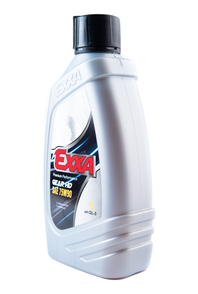 Масло трансмиссионное EXXA GEAR HD 75W90 GL-5  полусинтетическое, 1л. (Ю.Корея)