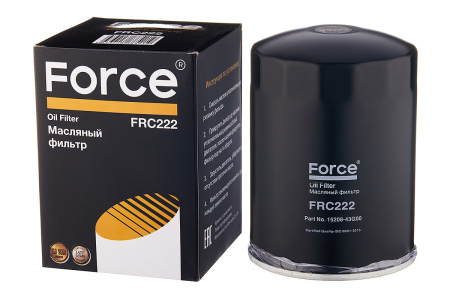 Фильтр масляный FORCE FRC222 (15208-43G00) (аналог VIC C-222)