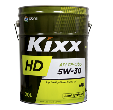 Масло  моторное GS Kixx HD 5w30 CF-4 20л полусинтетика