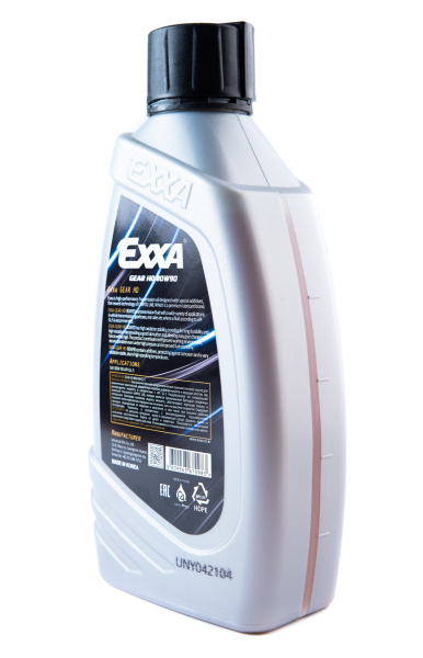 Масло трансмиссионное EXXA GEAR HD 80W90 GL-5  п/синтетическое, 1л. (Ю.Корея)
