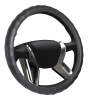 Чехол на руль "SENATOR Alabama" OPLS0721 кожаный, L, d=40см, черный