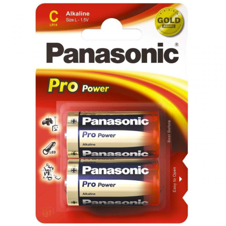 Батарейка Panasonic LR14 C PRO POWER/2BP