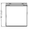 Аккумулятор WBR МОТО SMT12-18-A (12V18Ah) прямая полярность (+-) 150*87*161