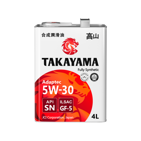 Масло моторное Takayama Adaptec 5w30 GF-5 SN синтетическое 4л