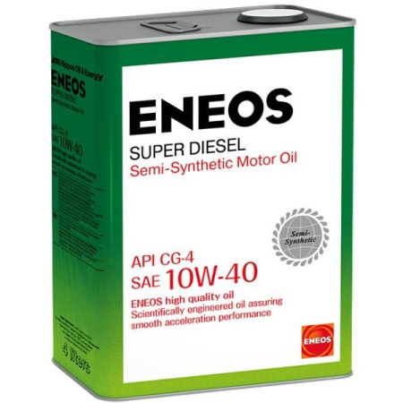 Масло моторное ENEOS Super Diesel Полусинтетика CG-4 10w40 0,94л