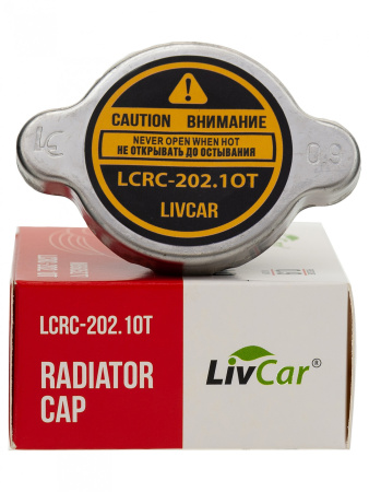 Крышка радиатора LCRC-202.1OT (MB605277/C-10)  88kpa, 0.9 kg/cm2  LivCar