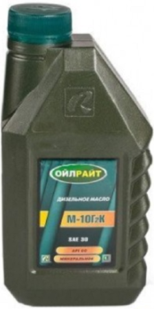 Масло моторное OilRight М-10Г2К SAE 30  API CC    1л минеральное Камаз