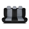 Авточехлы "AUTOPROFI Premium Combo Comfort" CMB-1105PV BK/D.GY велюр, 11пр, чёрн/т.серый