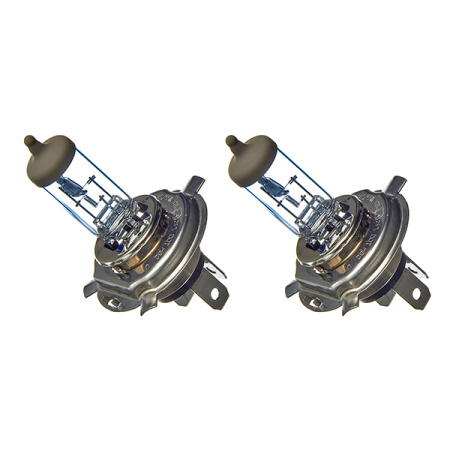 Лампа высокотемп. Koito P0746W Whitebeam H4 12V 60/55W (100/90W) 3700K (комп. 2шт.)