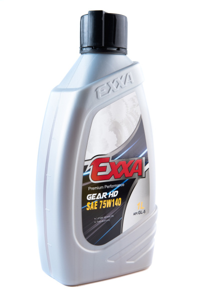 Масло трансмиссионное EXXA GEAR HD 75W140 GL-5  полусинтетическое, 1л. (Ю.Корея)
