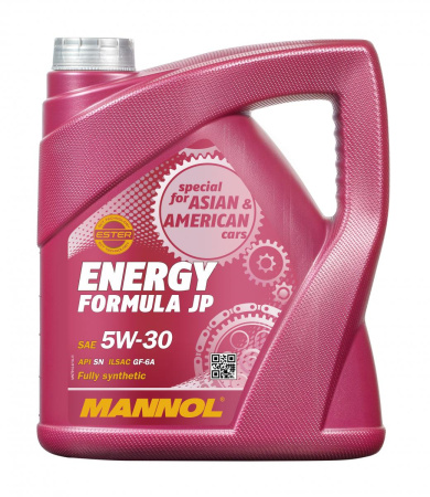 Масло моторное MANNOL  Energy Formula JP 5w30 SN GF-6A 7914 4л синтетическое