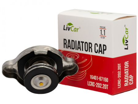 Крышка радиатора LCRC-202.2OT (16401-67150/C-11)  108kpa, 1.1 kg/cm2  LivCar