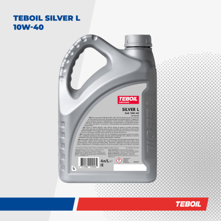 Масло моторное Teboil Silver L  10w40 SL/CF 4л полусинтетическое