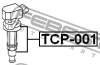 Наконечник катушки зажигания TCP-001/90919-02265 Febest