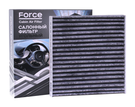Фильтр салонный (угольный) FORCE ACF107EX  (88568-B1010) (аналог VIC AC-107EX)