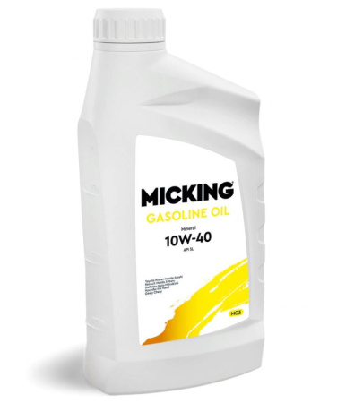 Масло моторное MICKING Gasoline Oil MG3 10W40 SL  1л минеральное