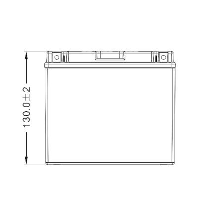 Аккумулятор WBR МОТО SMT12-12-A (12V12Ah) прямая полярность (+-) 150*70*130