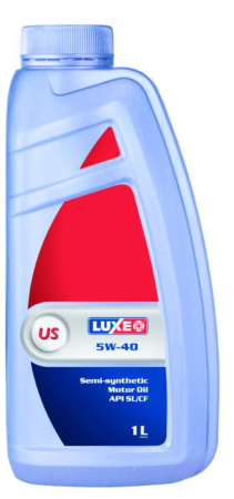 Масло моторное LUXE POLUS US SL/CF 5w40 1л полусинтетическое