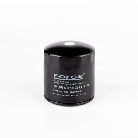 Фильтр масляный FORCE FRC92010 (4801012010, 4801012010 (V1.5), 481h1012010 (V2.0)) Chery Tiggo, Exeed RX/VX/TX