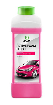 Шампунь для бесконтактной мойки "Active foam EFFECT" 1л GRASS