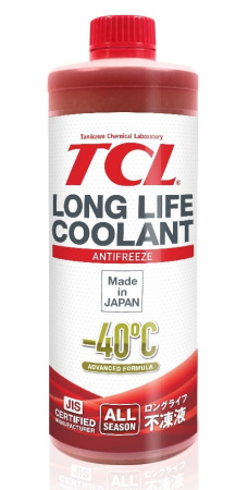 Антифриз TCL  (-40С) (красный)  1л  Япония