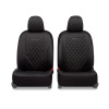 Авточехлы "AUTOPROFI Standart Excellent" EXL-1103G BK/BK экокожа, 11пр, чёрный