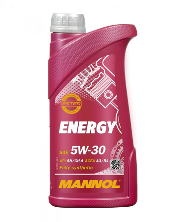 Масло моторное MANNOL Energy 5w30 SN/CH-4 7511 1л синтетическое
