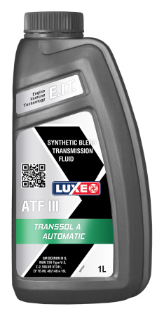 Масло трансмиссионное LUXE PREMIUM TRANSSOL A Automatic ATF III 1л п/с