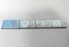 Грузик балансировочный Адгезивный YSFE-02 (10г+5г) 8шт на пластине
