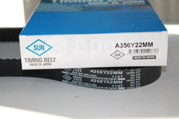 Ремень ГРМ 113T (A356Y22MM) SUN