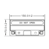 Аккумулятор WBR МОТО SMT12-12-A (12V12Ah) прямая полярность (+-) 150*70*130