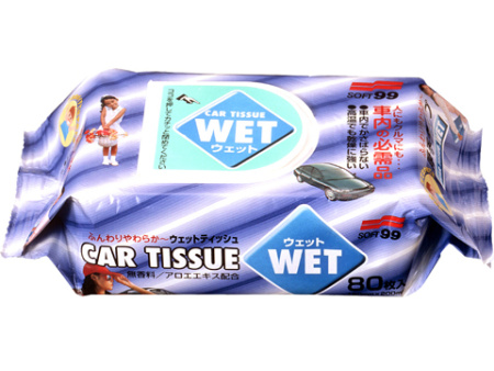 Салфетки влажные "Soft99 Wet Tissue" универсальные 04126 (80шт)