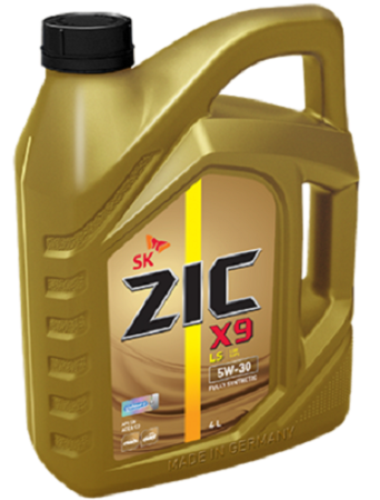 Масло моторное ZIC X9 5w30  SL/CF   4л  синтетическое