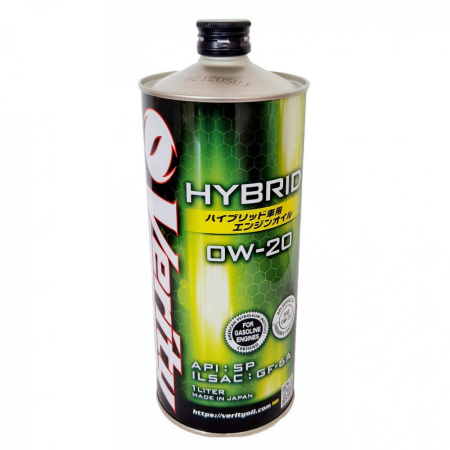 Масло моторное VERITY HYBRID 0w20 SP/GF-6A 1л синтетическое