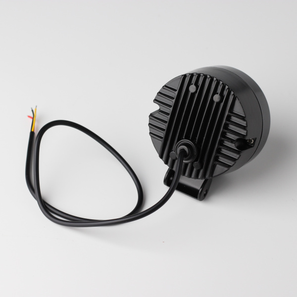 Фонарь диодный круглый ходовой 12W 12-80V. (EL111) LUNARIS