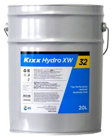 Масло гидравлическое GS Kixx HYDRO XW 32 20л