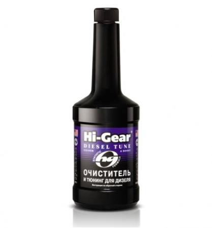 Синтетический очиститель и тюнинг для дизеля Hi-Gear HG-3444 473мл