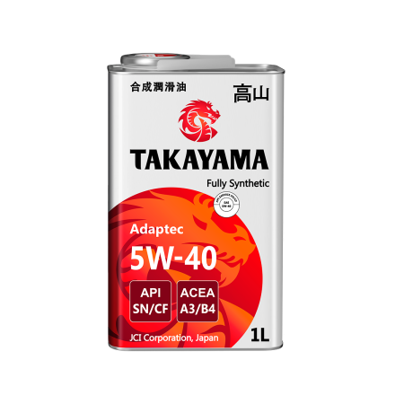 Масло моторное Takayama Adaptec 5w40 A3/B4 SN/CF синтетическое 1л