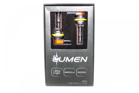 LM-H11+ Комплект ксеноновых ламп Lumen H11+30% с увеличенной яркостью 5000К вывели