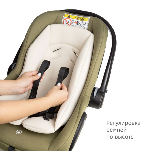 Удерживающее устройство для детей "SIGER Дафни" KRES3718 оливковый 0-1,5лет, 0-13кг, группа0+