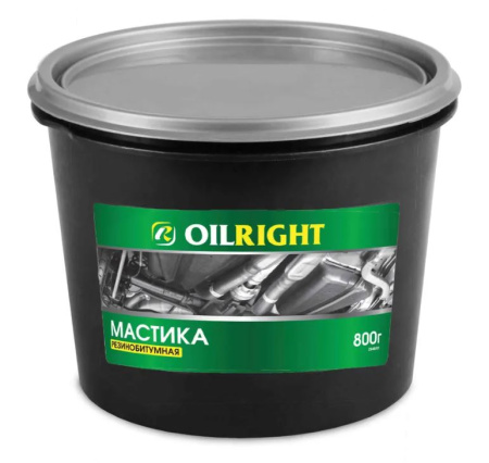 Мастика  Резинобитумная OilRight  0,800 кг ведро